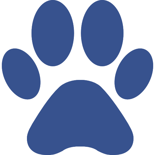 Paw blue